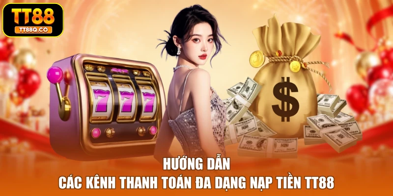 Hướng dẫn các kênh thanh toán đa dạng nạp tiền TT88
