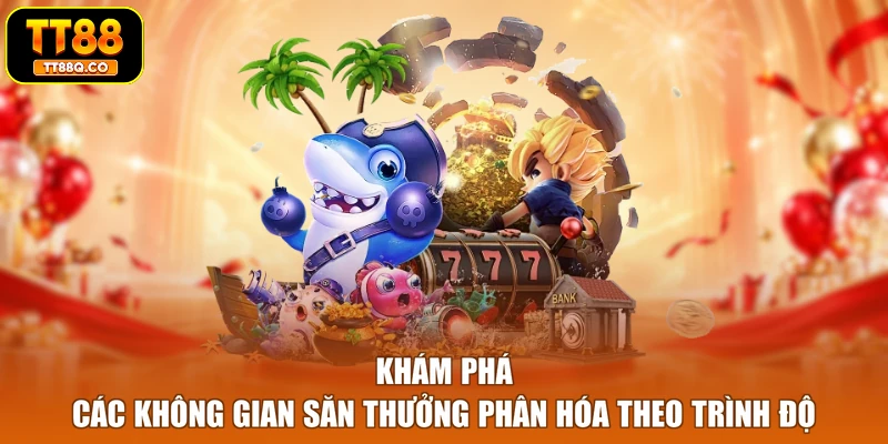 Khám phá các không gian săn thưởng phân hóa theo trình độ